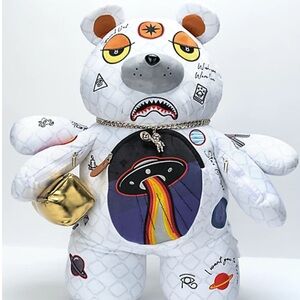 UFO SPACED OUT MONEYBEAR TEDDYBEAR BACKPACK